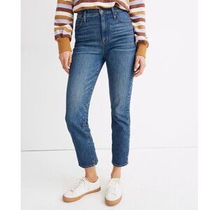 Madewell Classic Straight Jean in Coldbrook Wash 27